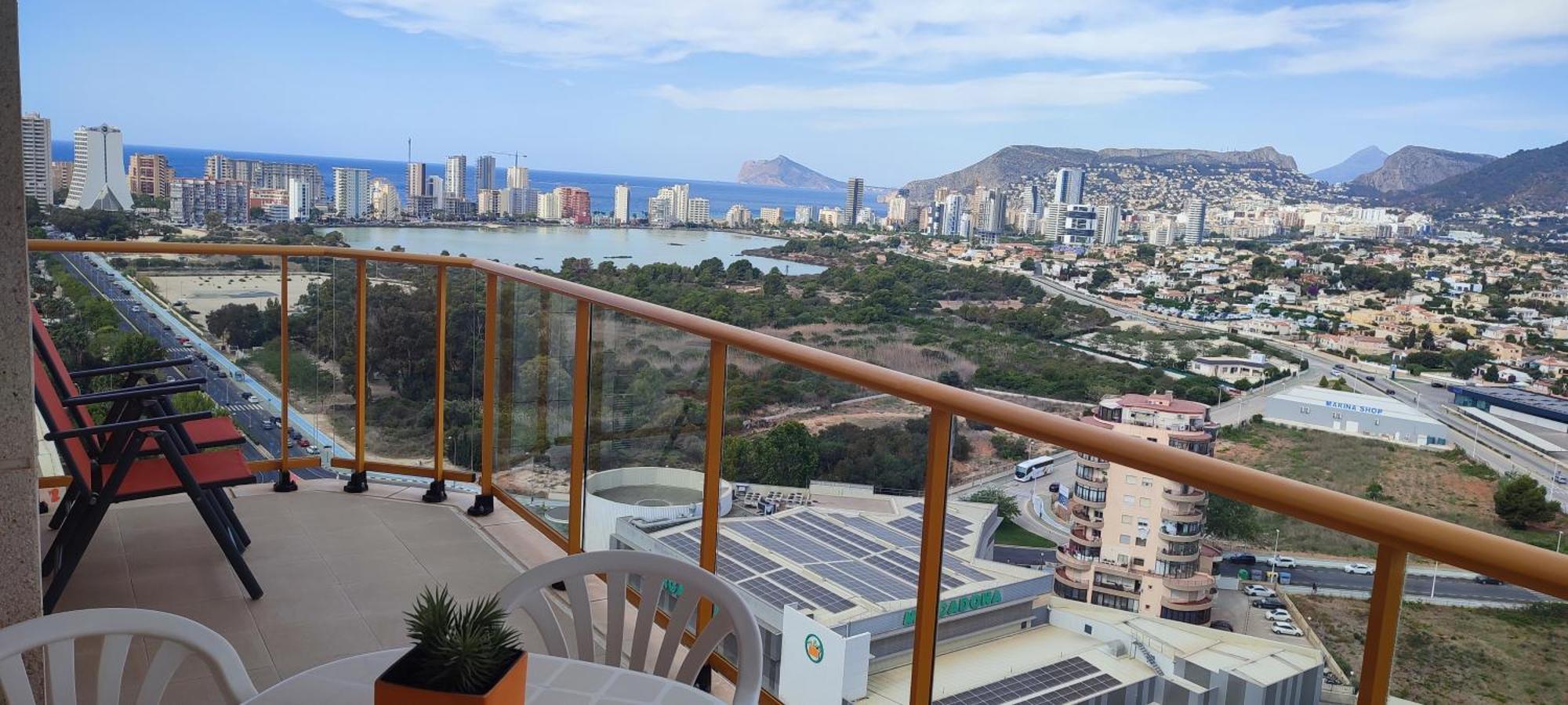 En La Playa. Planta 19. Vistas Espectaculares. 2 Terrazas. Διαμέρισμα Κάλπε Εξωτερικό φωτογραφία